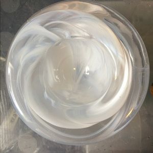 Light blue and white decorative bowl